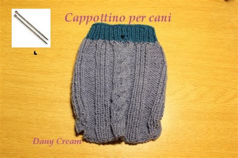 Cappottino per cani con treccia 